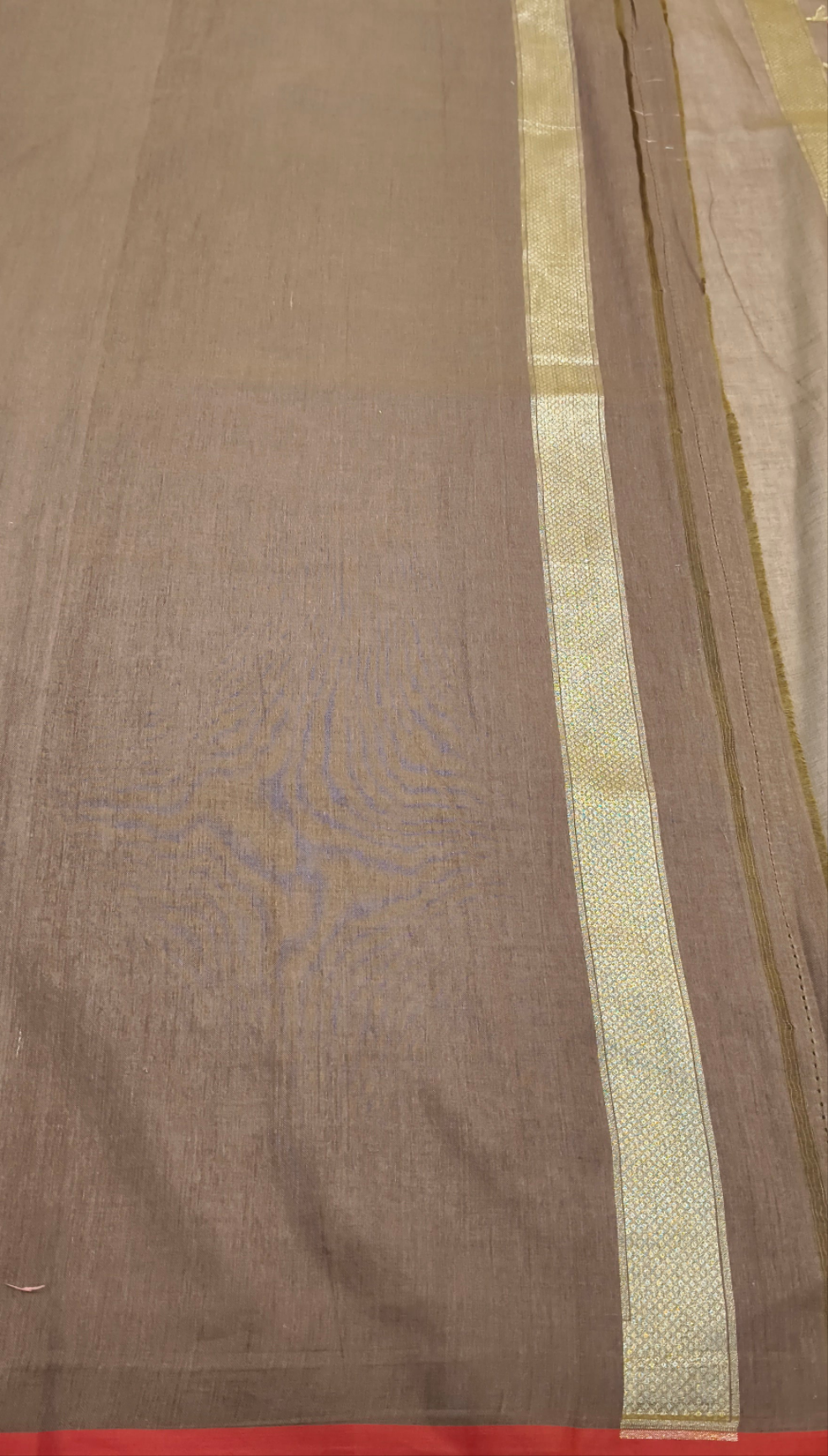 Pure Cotton Ektara Tilfi Cutwork Jamdani Banarasi Saree