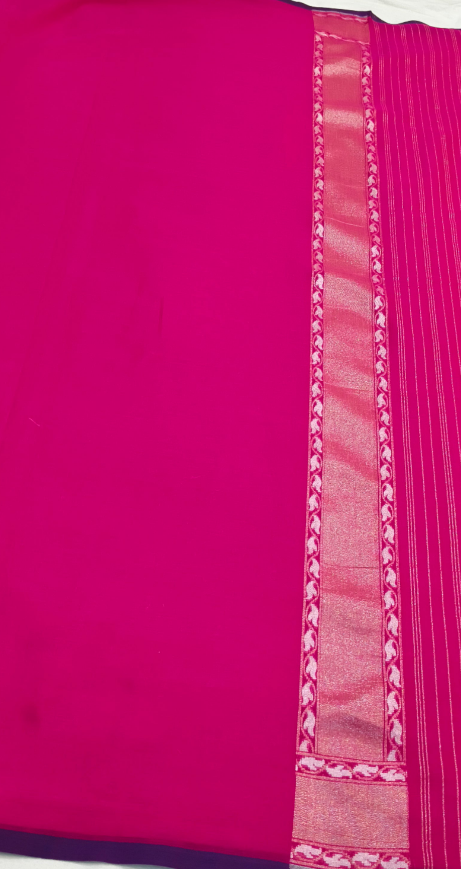 Pure Cotton Ektara Alfi Cutwork Jamdani Banarasi Saree