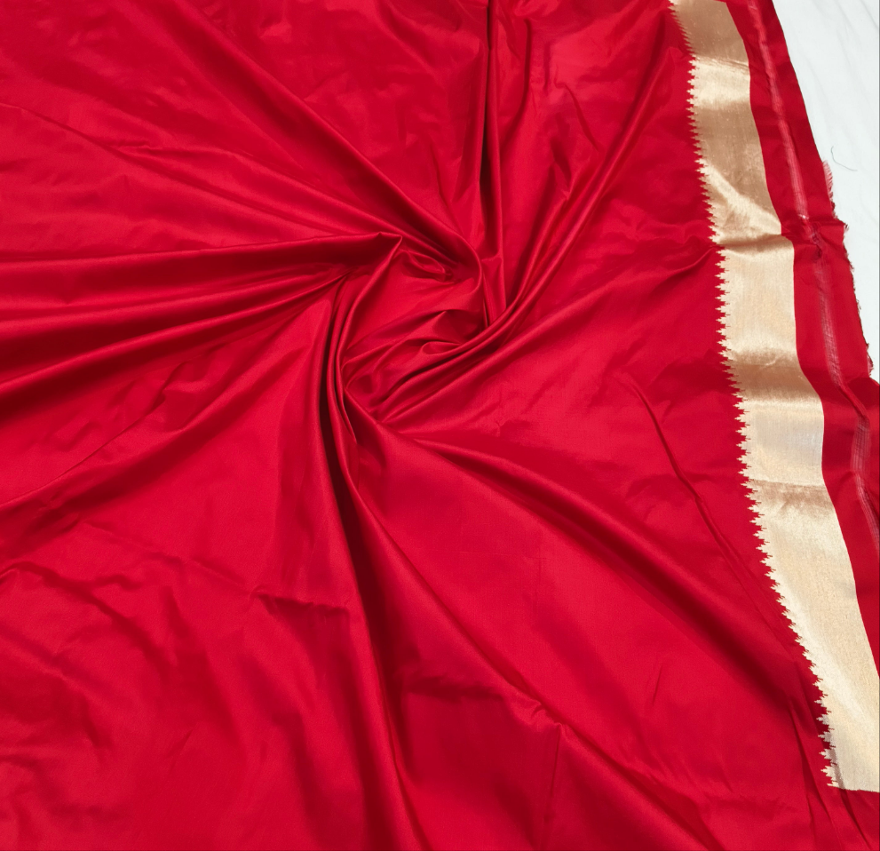 Pure Katan Silk Handwoven Banarasi Saree