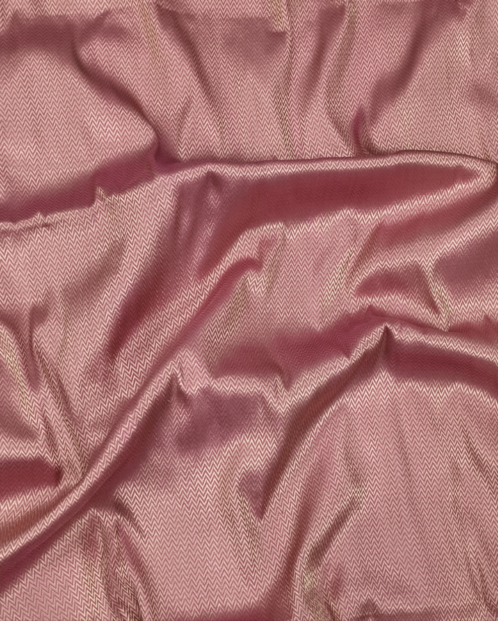 Pink pure katan silk handvowen banarasi saree