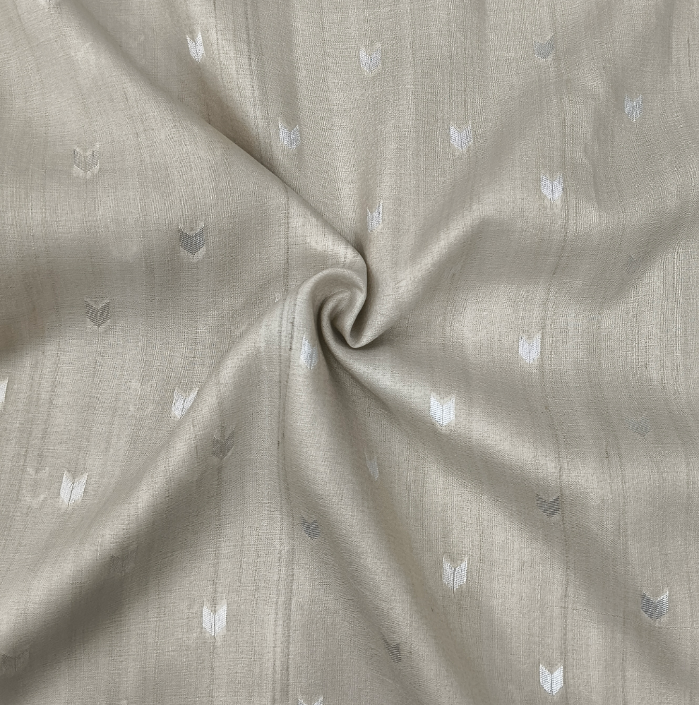 Pure tusser georgette handloom banarasi saree