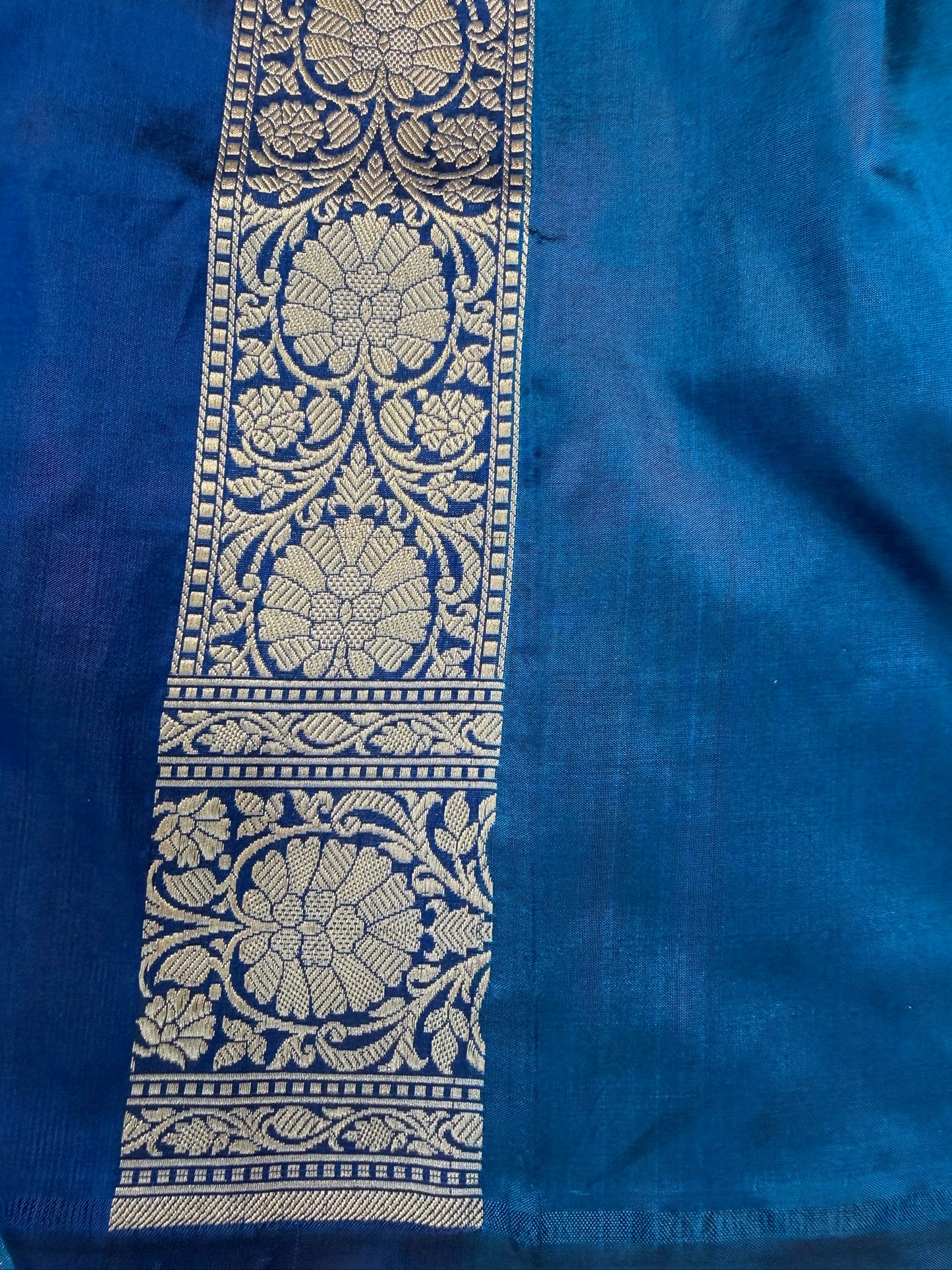 Blue Banarasi Pure Katan Silk Saree | Pure Silk |Banarasi Katan Silk Saree