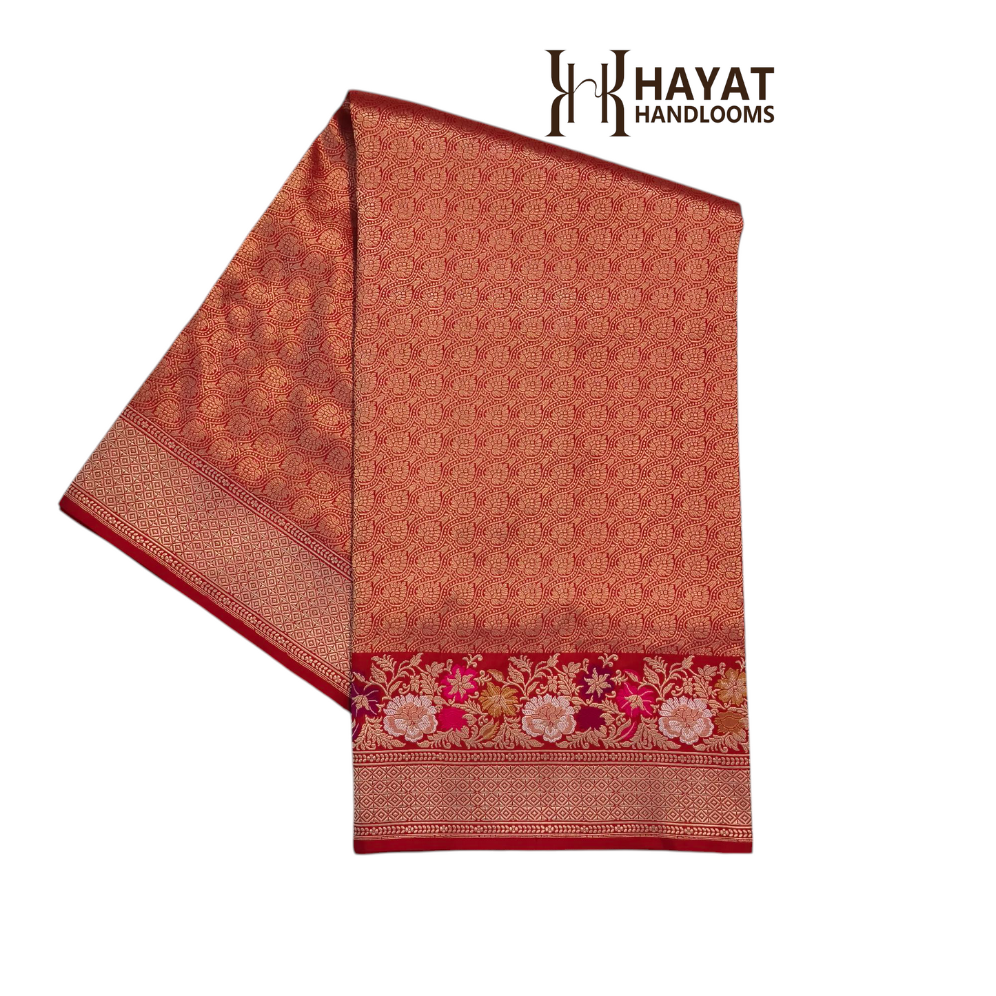 Pure Katan Silk Handvowen Exclusive Banarasi Saree
