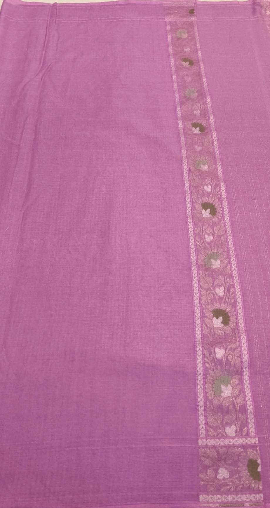 Pure Cotton Ektara Tilfi Cutwork Jamdani Banarasi Saree