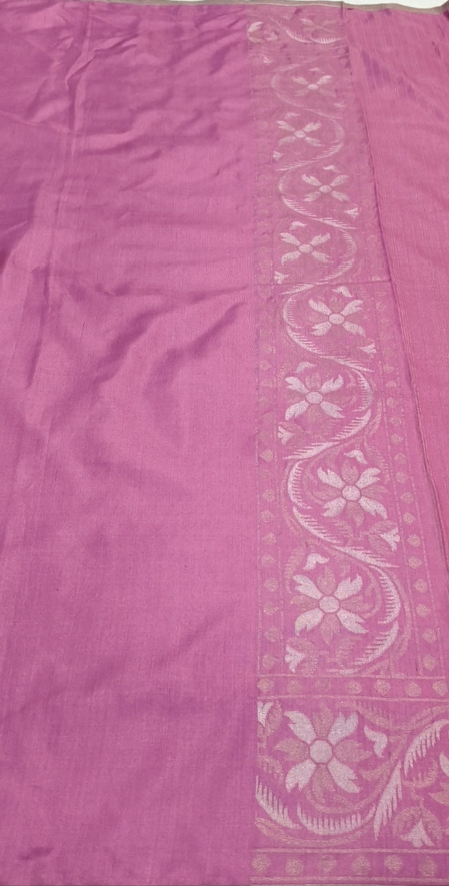 Pure Katan Silk Ektara Cutwork Jamdani Banarasi Saree