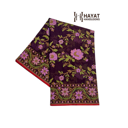 Pure Cotton Ektara Tilfi Jamdani Banarasi Saree