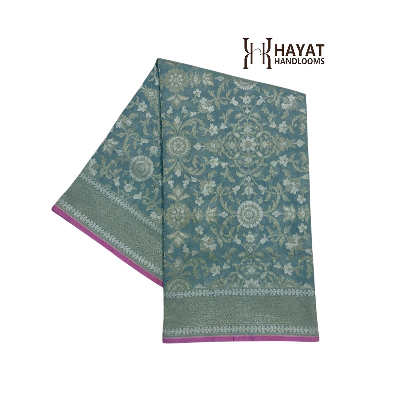 Pure Cotton Ektara Cutwork Jamdani Banarasi Saree