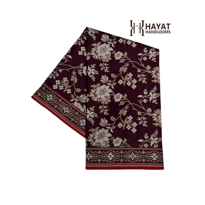 Pure Katan Silk Ektara Cutwork Jamdani Banarasi Saree