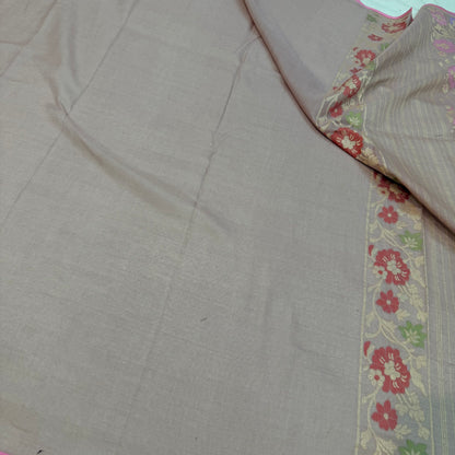 Pure Cotton Ektara Alfi Cutwork Jamdani Banarasi Saree
