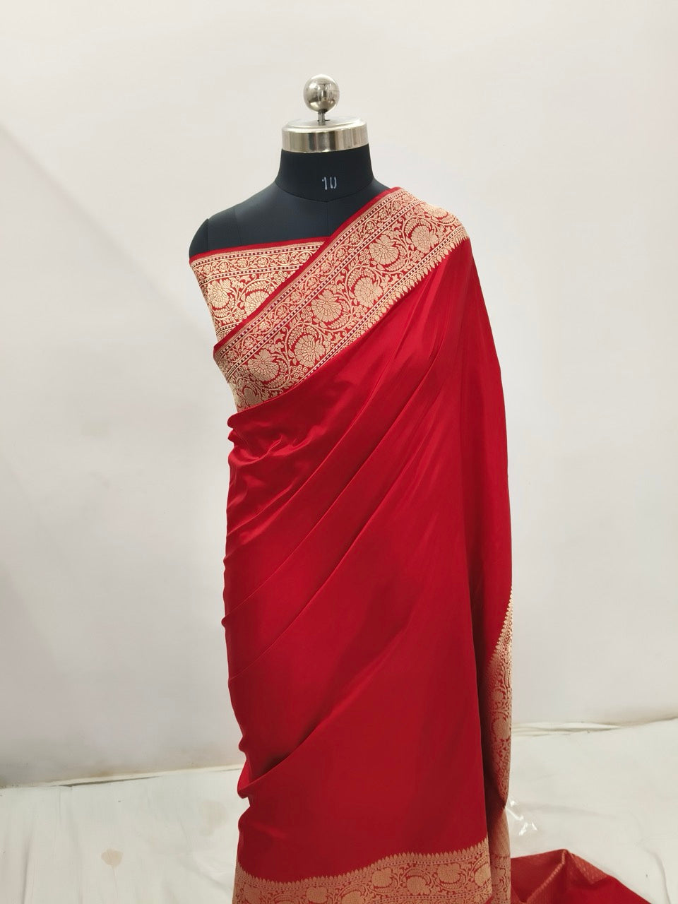 Katan Silk Handwoven Banarasi Saree