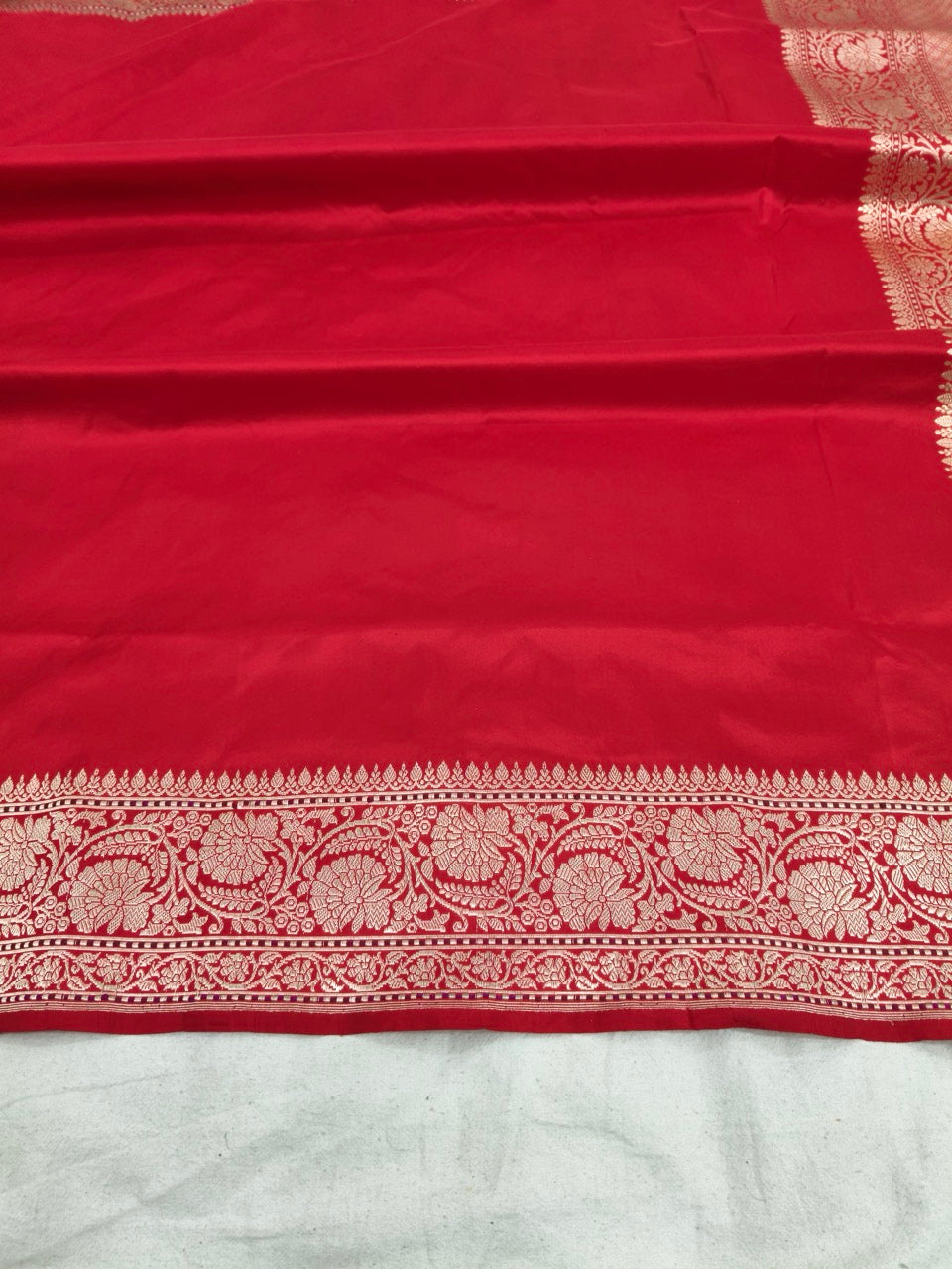 Katan Silk Handwoven Banarasi Saree