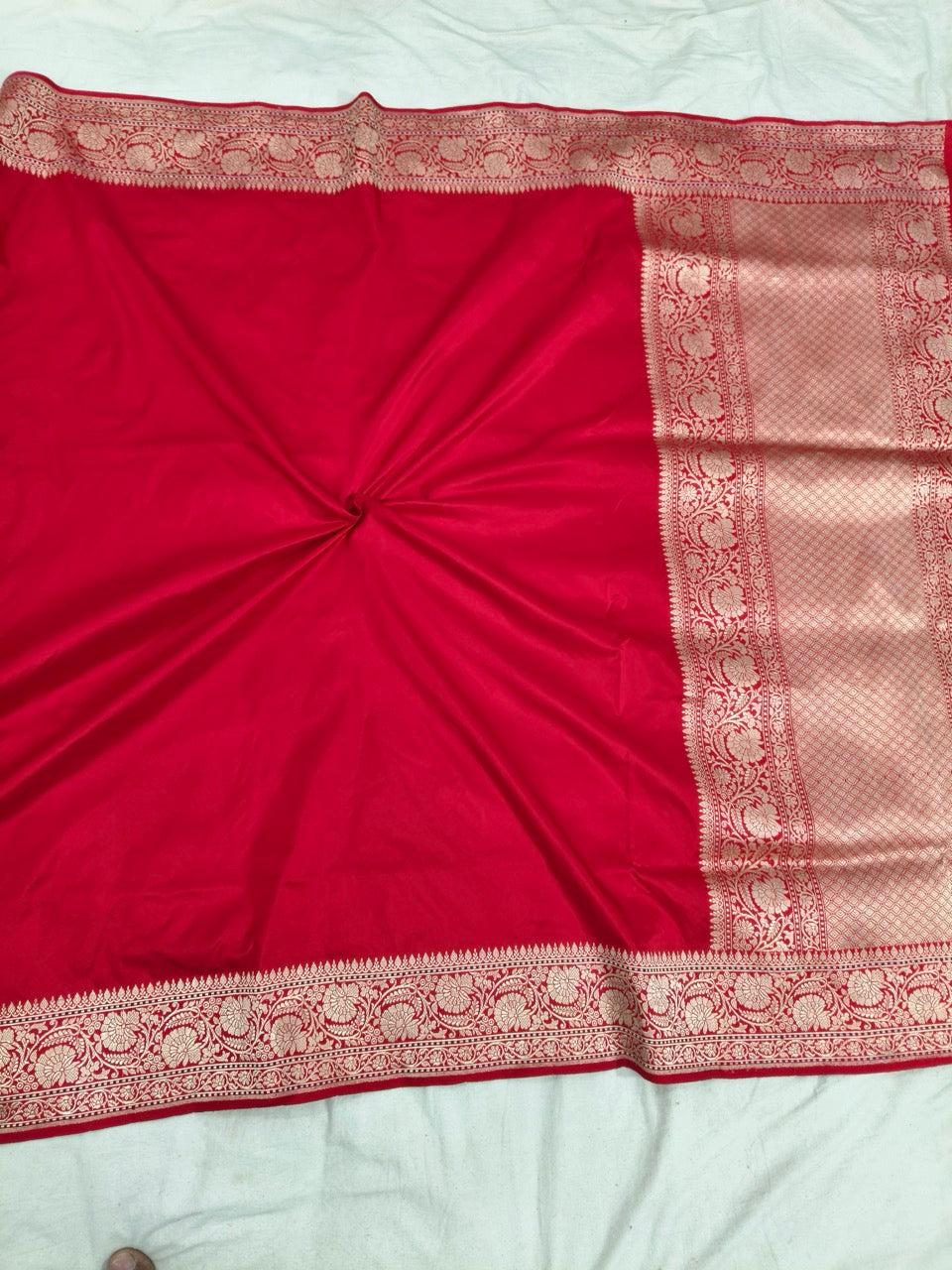 Katan Silk Handwoven Banarasi Saree