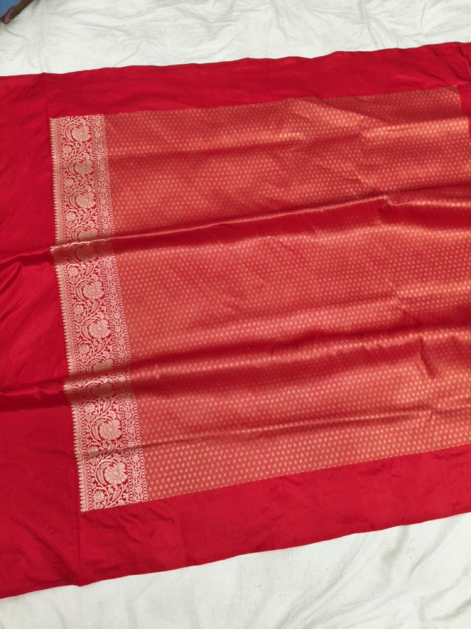 Katan Silk Handwoven Banarasi Saree