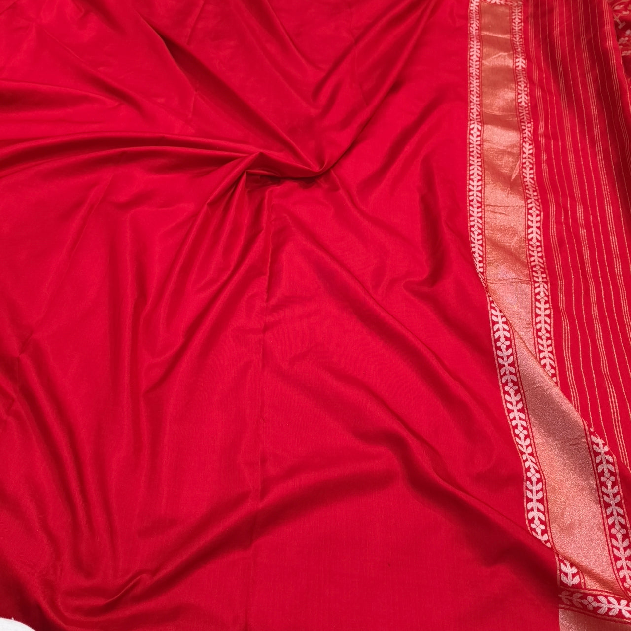 Pure Katan Silk Ektara Cutwork Jamdani Banarasi Saree