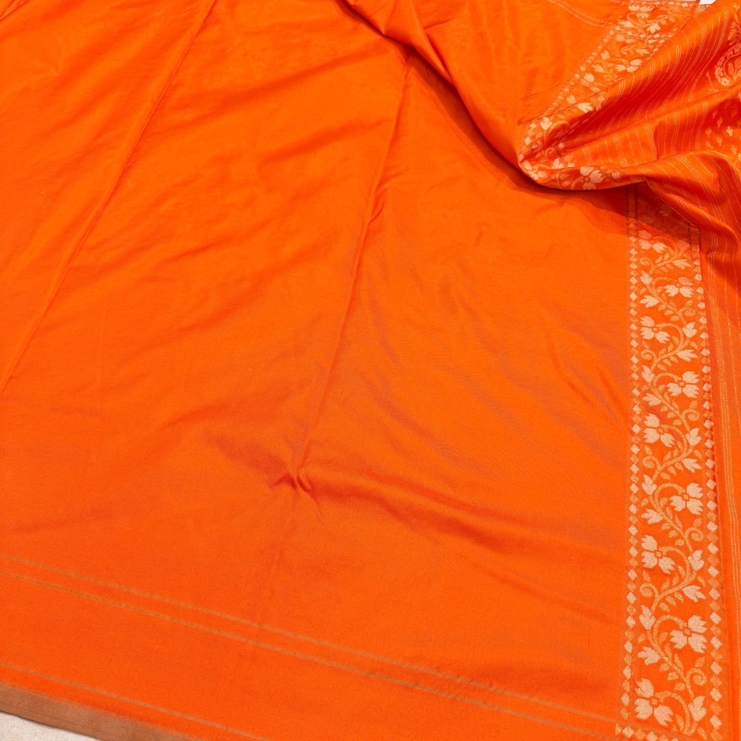 Pure Katan Silk Ektara Cutwork Jamdani Banarasi eSare
