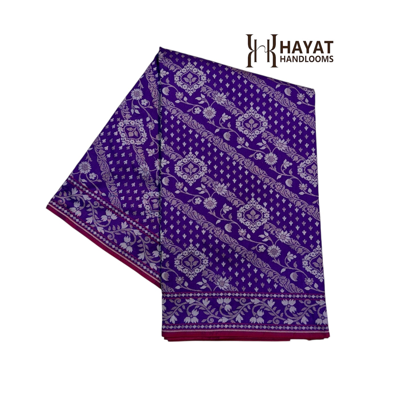 Pure Katan Silk Ektara Cutwork Jamdani Banarasi eSare