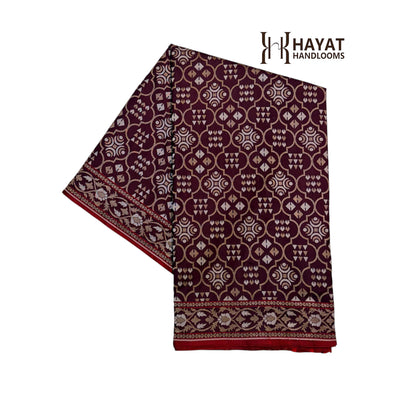 Pure Katan Silk Ektara Cutwork Jamdani Banarasi Saree