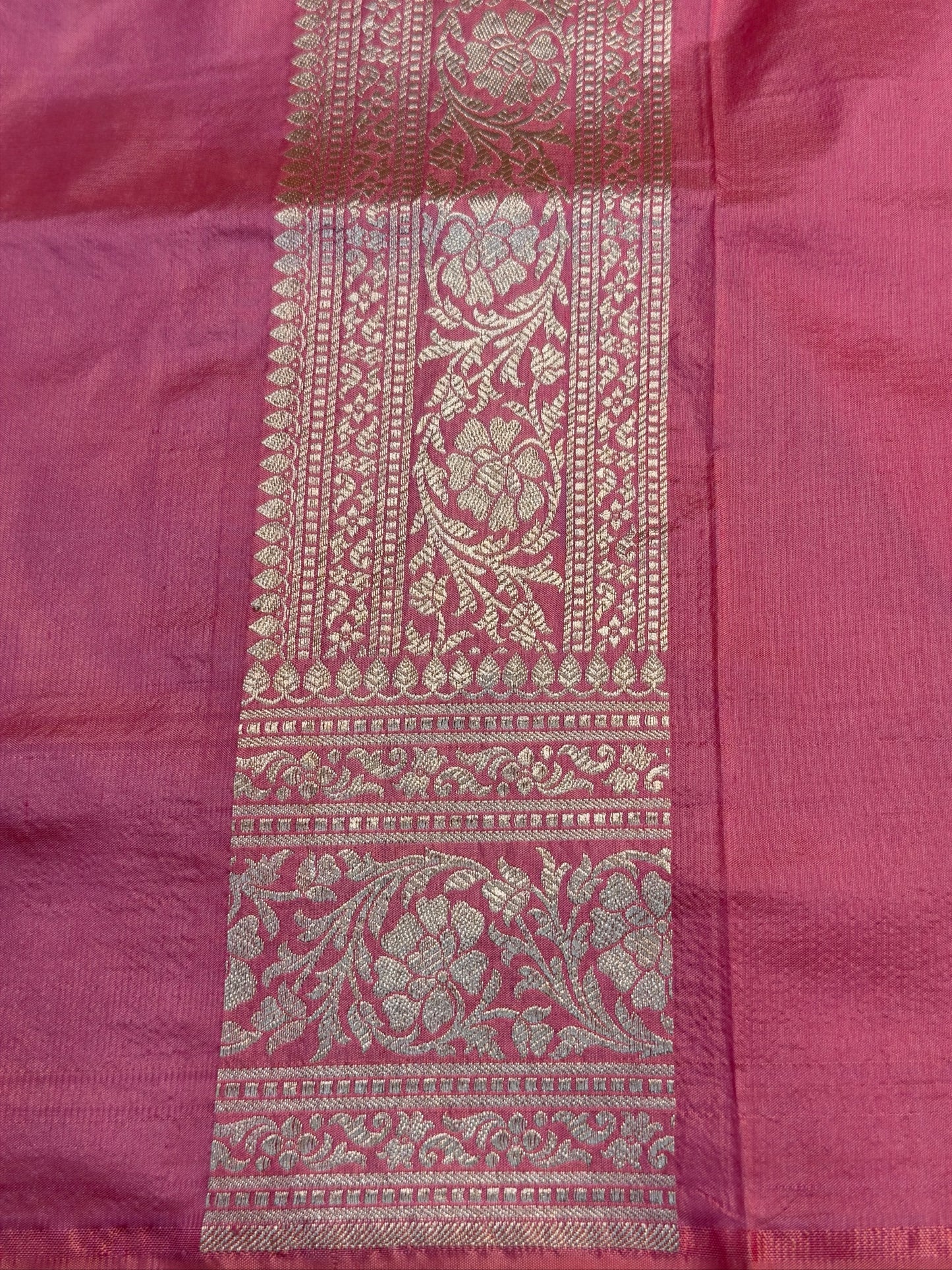 Blush Pink Banarasi Pure Katan Silk Saree | Pure Silk |Banarasi Katan Silk Saree