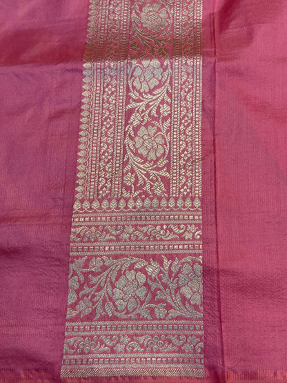 Blush Pink Banarasi Pure Katan Silk Saree | Pure Silk |Banarasi Katan Silk Saree