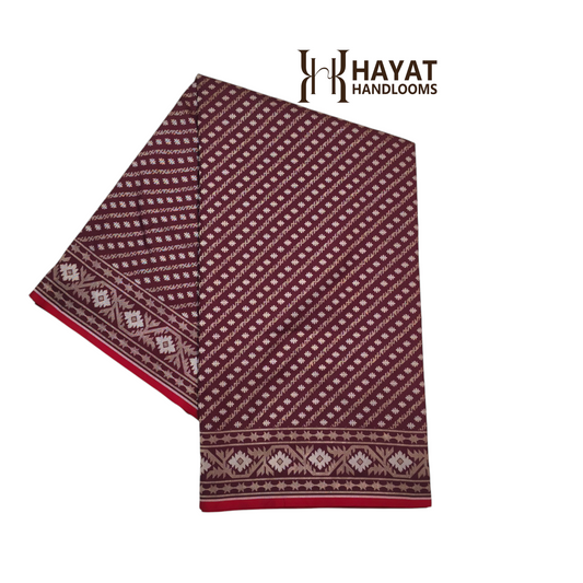 Pure Katan Silk Ektara Cutwork Jamdani Banarasi Saree