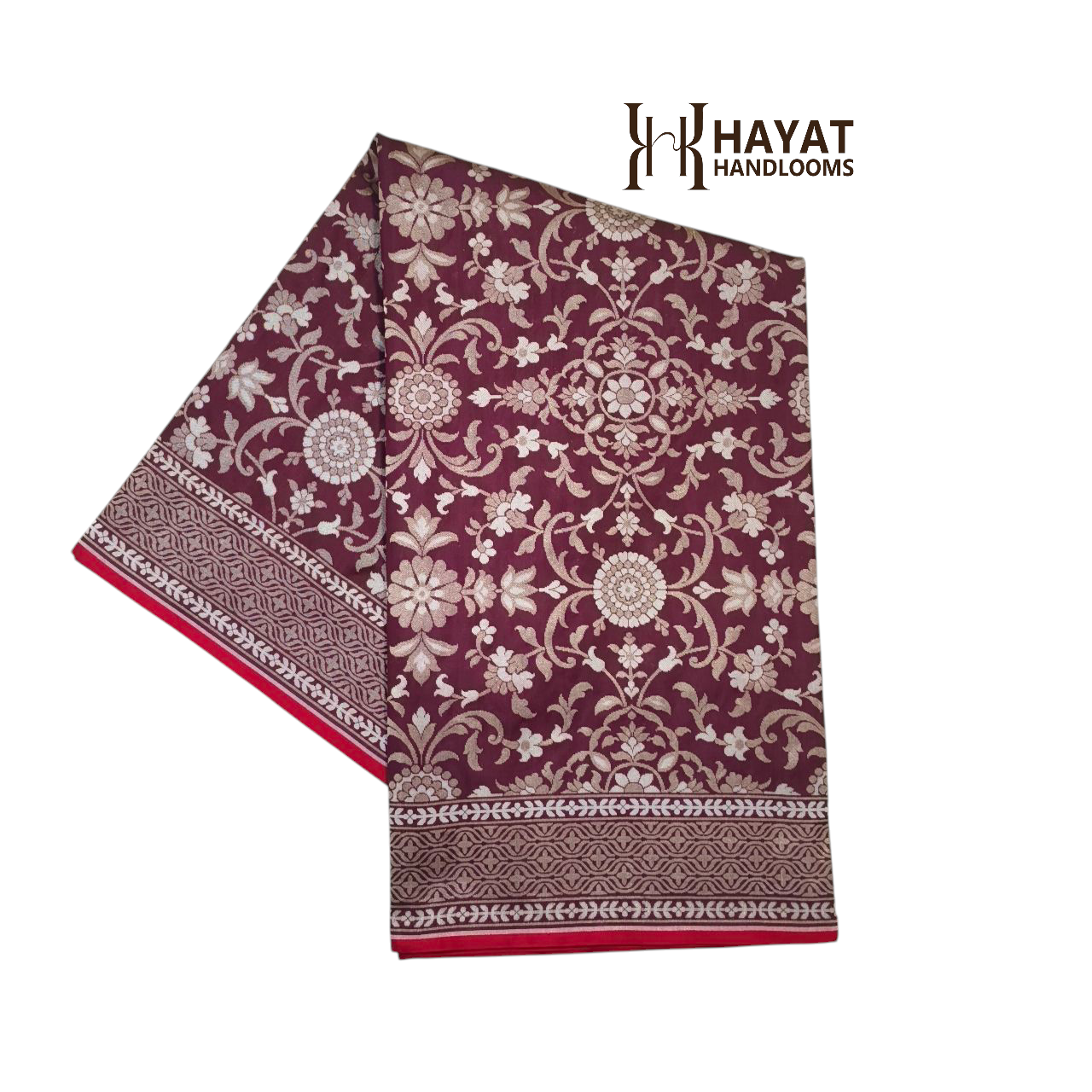 Pure Katan Silk Ektara Cutwork Jamdani Banarasi Saree