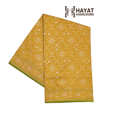 Pure Katan Silk Ektara Cutwork Jamdani Banarasi Saree