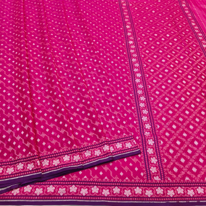 Pure Cotton Ektara Alfi Cutwork Jamdani Banarasi Saree