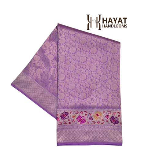 Pure Katan Silk Handvowen Exclusive Banarasi Saree