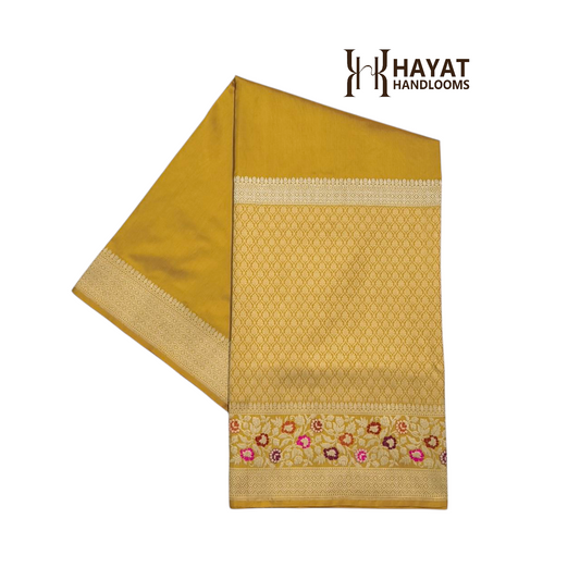 Pure katan silk handvowen exclusive banarasi saree